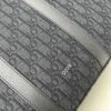 69309ec26e68136f4d9ab420 Blue Oblique Fabric East-West Handbag
