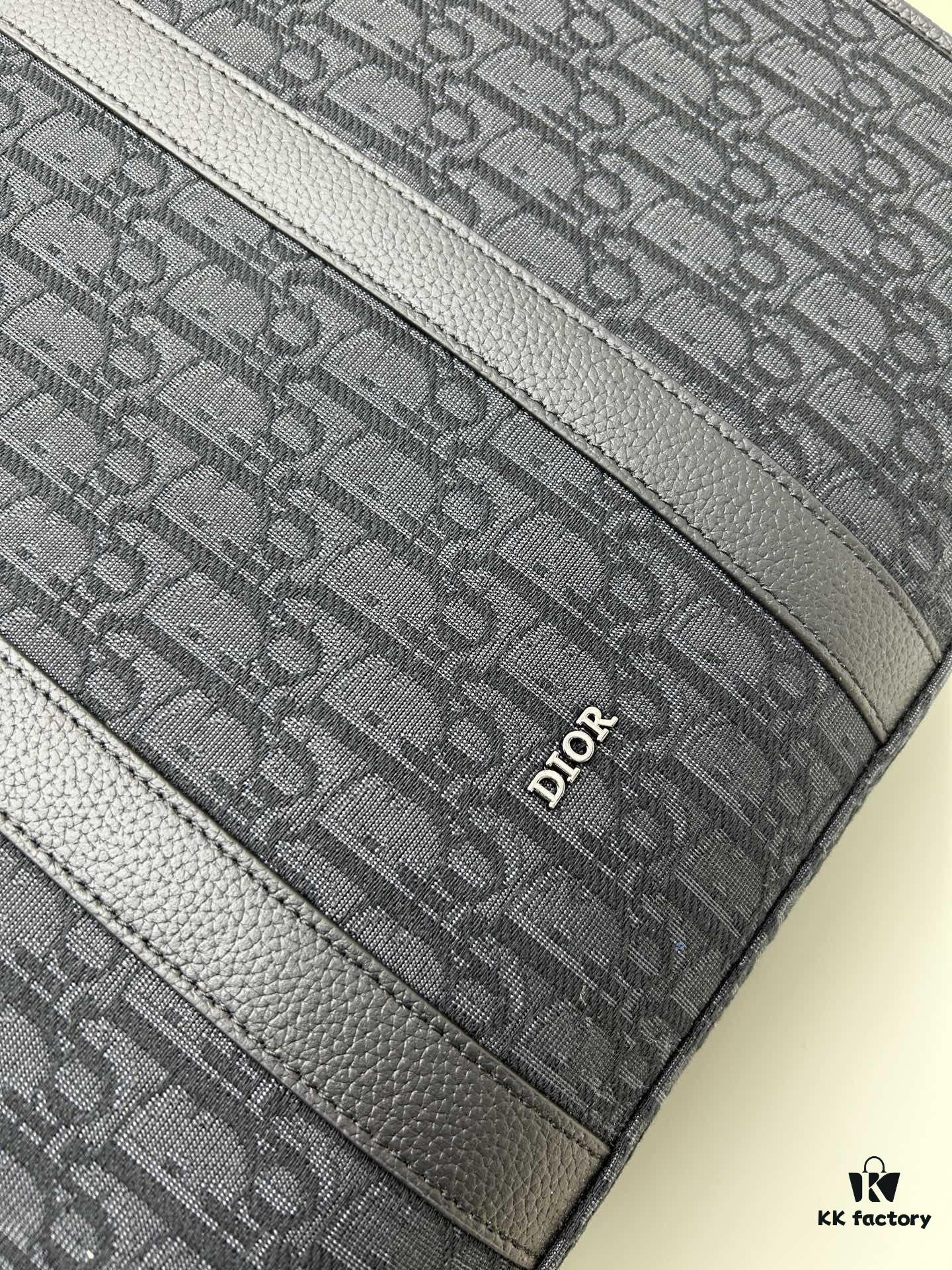 69309ec26e68136f4d9ab420 Blue Oblique Fabric East-West Handbag
