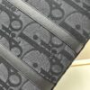 69309ec96e68136f4d9ab42d Blue Oblique Fabric East-West Tote Bag