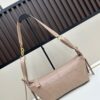 69309ecf6e68136f4d9ab437 Large D-Journey Bag in Fabric with Leather Trim