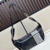 69309ed06e68136f4d9ab439 Large D-Journey Bag in Fabric with Leather Trim