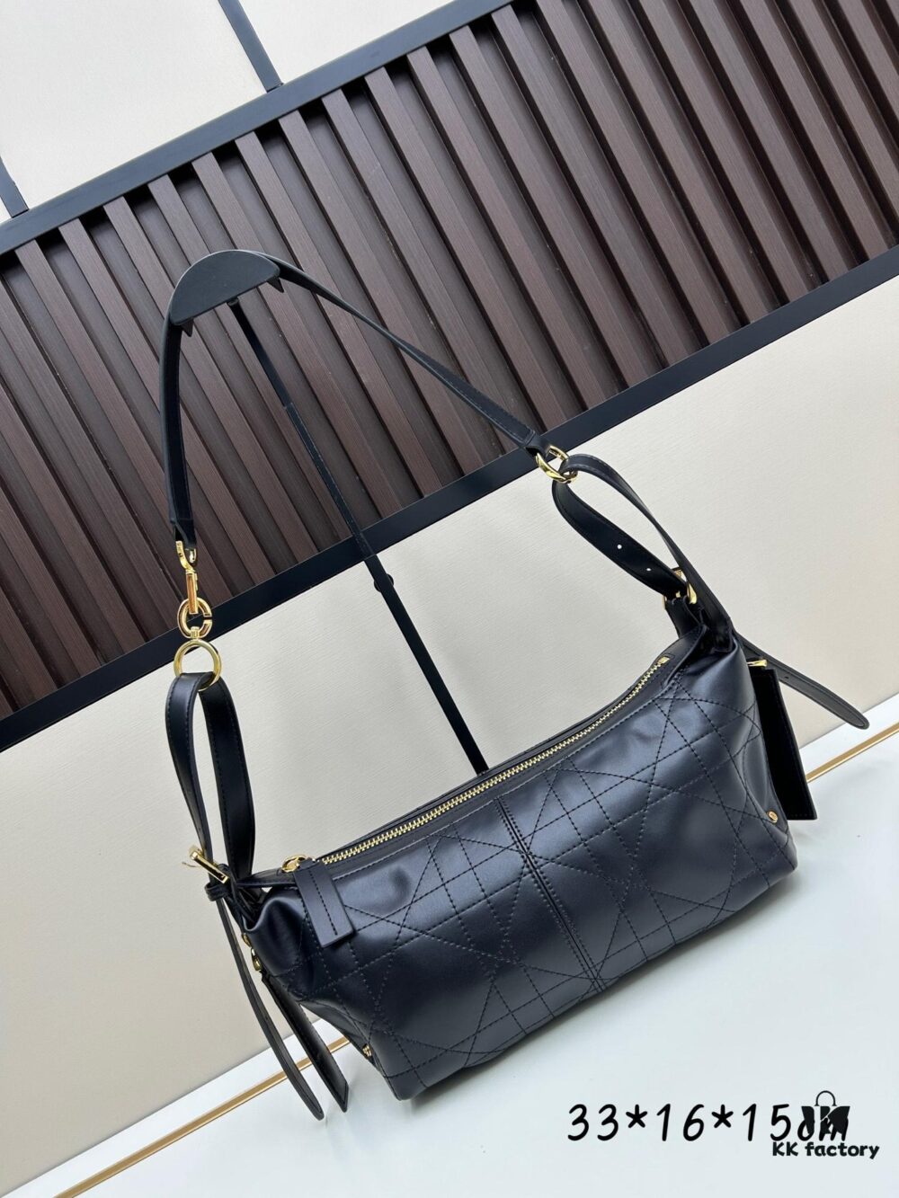 69309ed06e68136f4d9ab43a Large D-Journey Bag in Fabric with Box-Calf Leather Trim