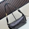 69309ed06e68136f4d9ab43b Large D-Journey Bag in Fabric with Boxed Leather Detail