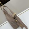 69309ed66e68136f4d9ab446 Large D-Journey Bag in Fabric with Leather Trim