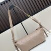 69309ed76e68136f4d9ab448 Large D-Journey Bag in Fabric with Leather Trim
