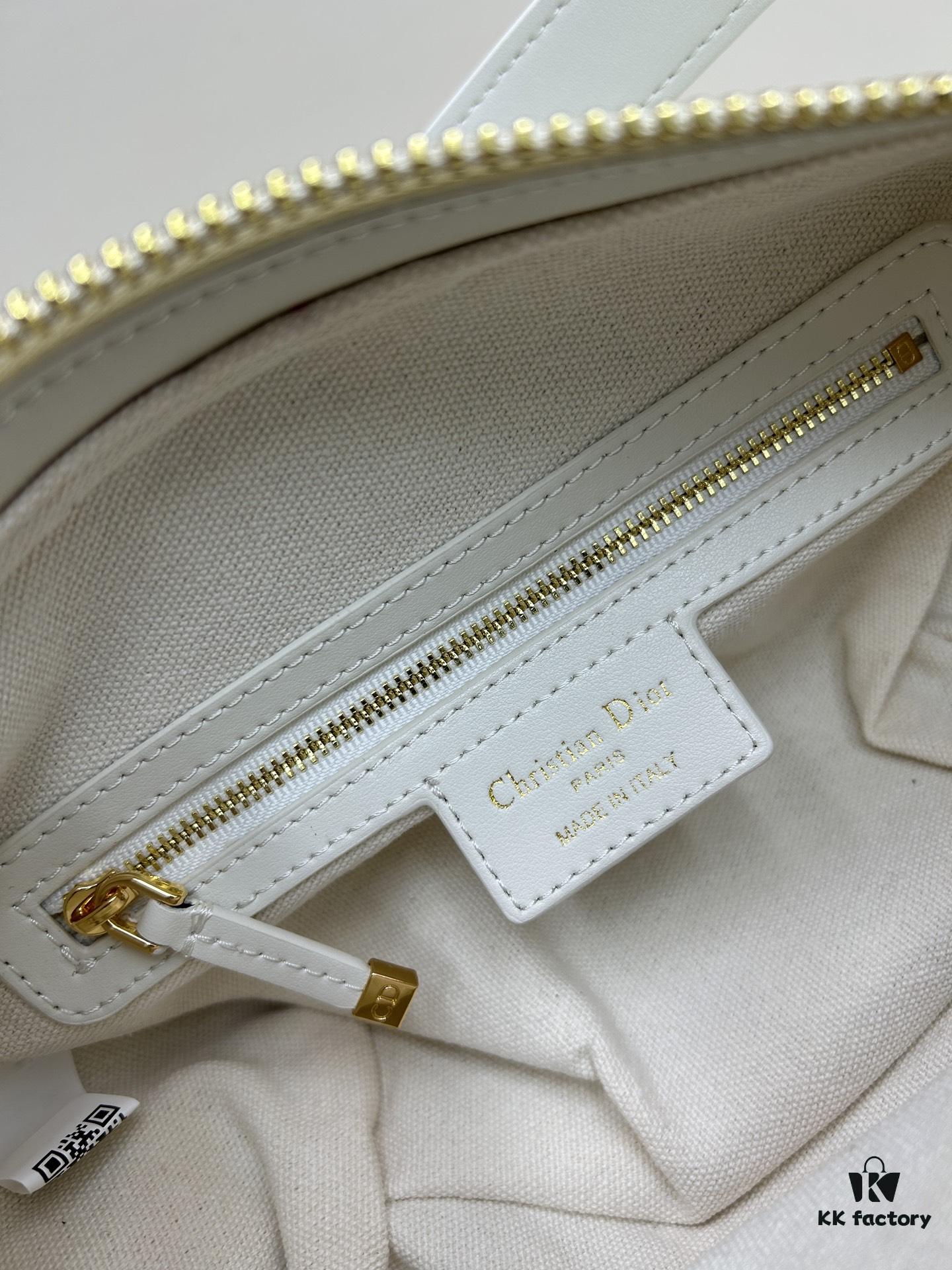 69309ee36e68136f4d9ab45a Large D-Journey Bag in Fabric with Leather Trim