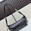 69309ee36e68136f4d9ab45b Large D-Journey Bag in Fabric with Box Calfskin