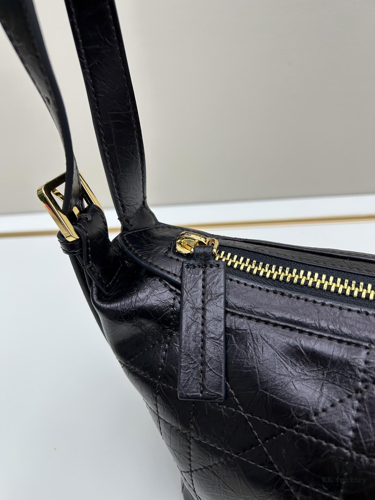 69309ee36e68136f4d9ab45e Large D-Journey Bag in Fabric with Box Calfskin