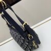 69309eea6e68136f4d9ab46a Large D-Journey Bag in Fabric with Box Calfskin Leather