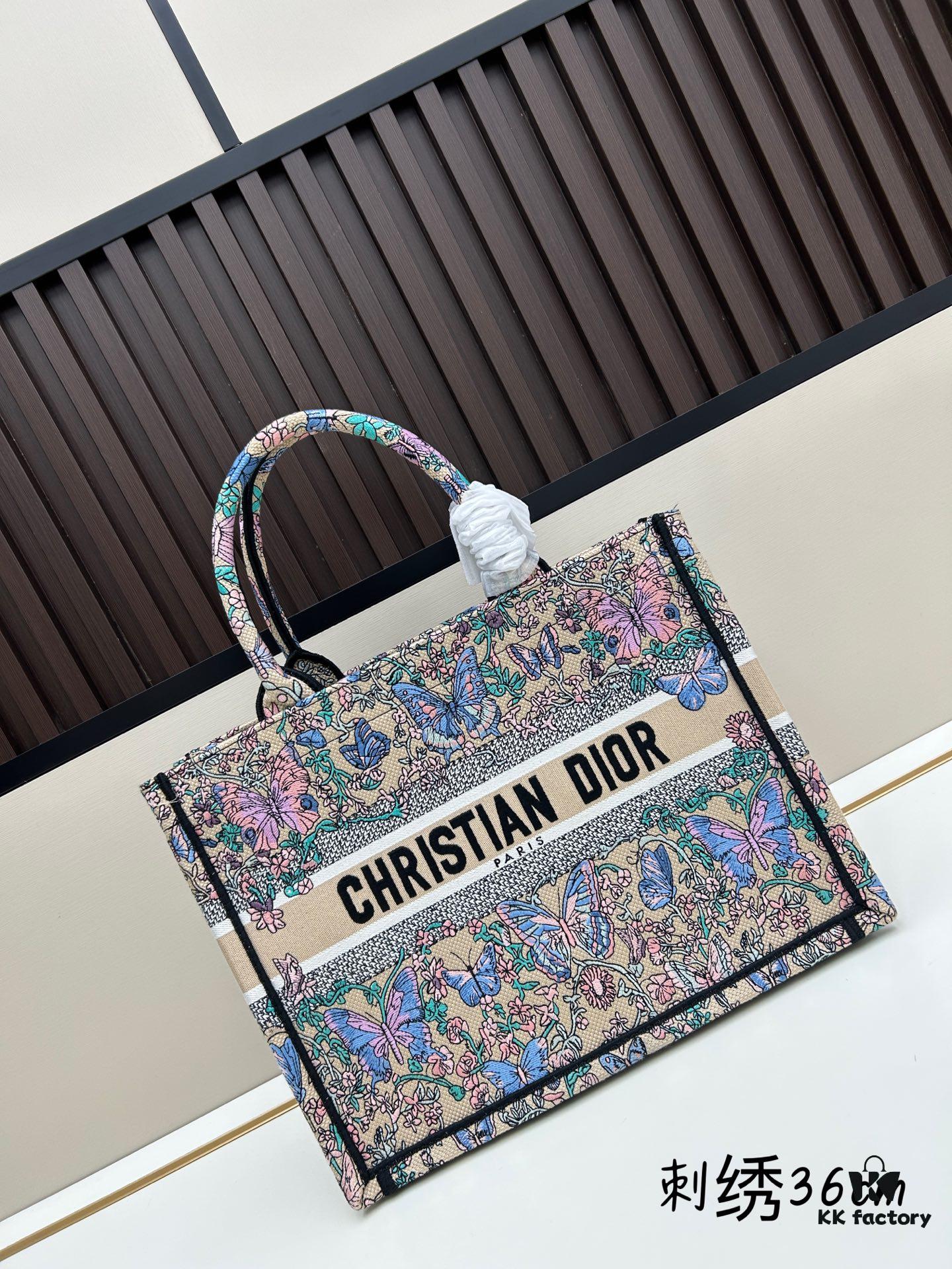 69309efc6e68136f4d9ab485 Authentic Dior Book Tote, Large and Medium Size
