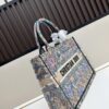 69309efc6e68136f4d9ab486 Authentic Dior Book Tote, Large and Medium Size