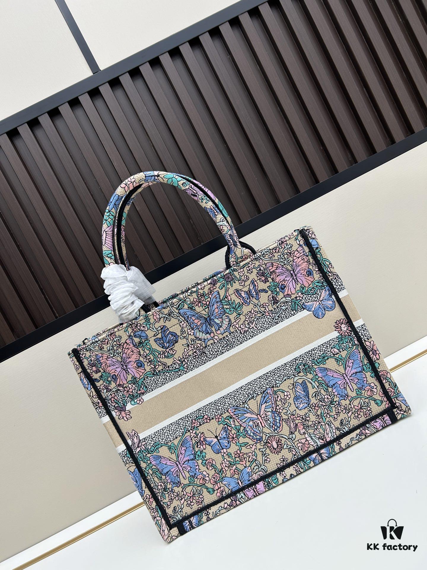 69309efc6e68136f4d9ab487 Authentic Dior Book Tote, Large and Medium Size