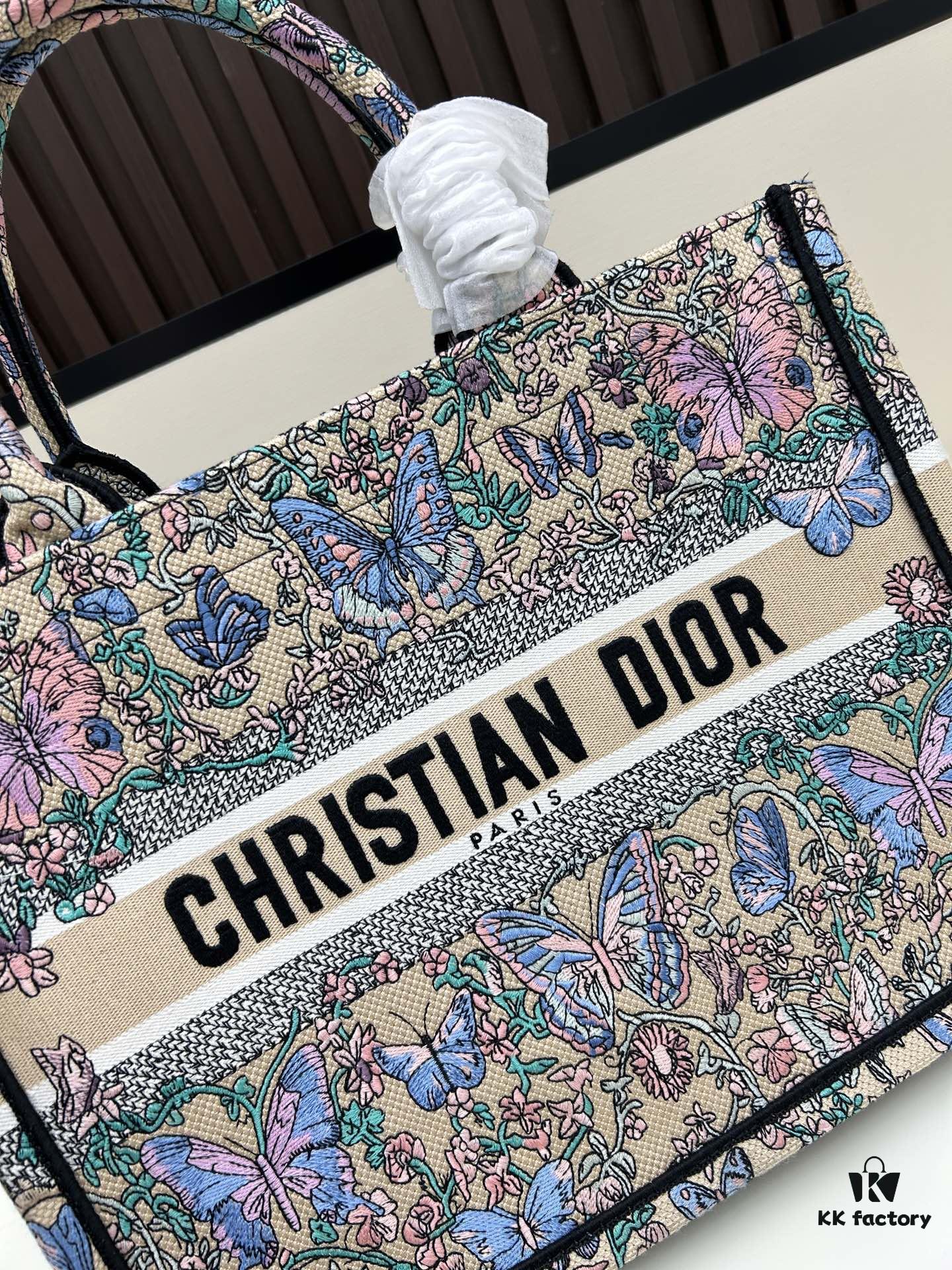 69309efd6e68136f4d9ab489 Authentic Dior Book Tote, Large and Medium Size