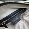 D-Journey Small Bag in Blue Oblique Print Fabric