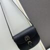 Dior Bobby Tofu Bag, Vintage Full-Grain Leather, 22-inch Size, Early Autumn New Retro Style
