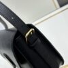 Dior Bobby Tofu Bag, Vintage Full-Grain Leather, 22-inch Size, Early Autumn New Retro Style