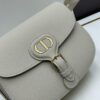 69309f526e68136f4d9ab51b Dior Bobby Tofu Bag, 22 Size, Full-Grain Leather, Vintage Style