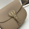 69309f576e68136f4d9ab522 Dior Bobby Tofu Bag, Vintage Full-Grain Leather, 22-inch Antique Hardware, Early Autumn New Retro Style