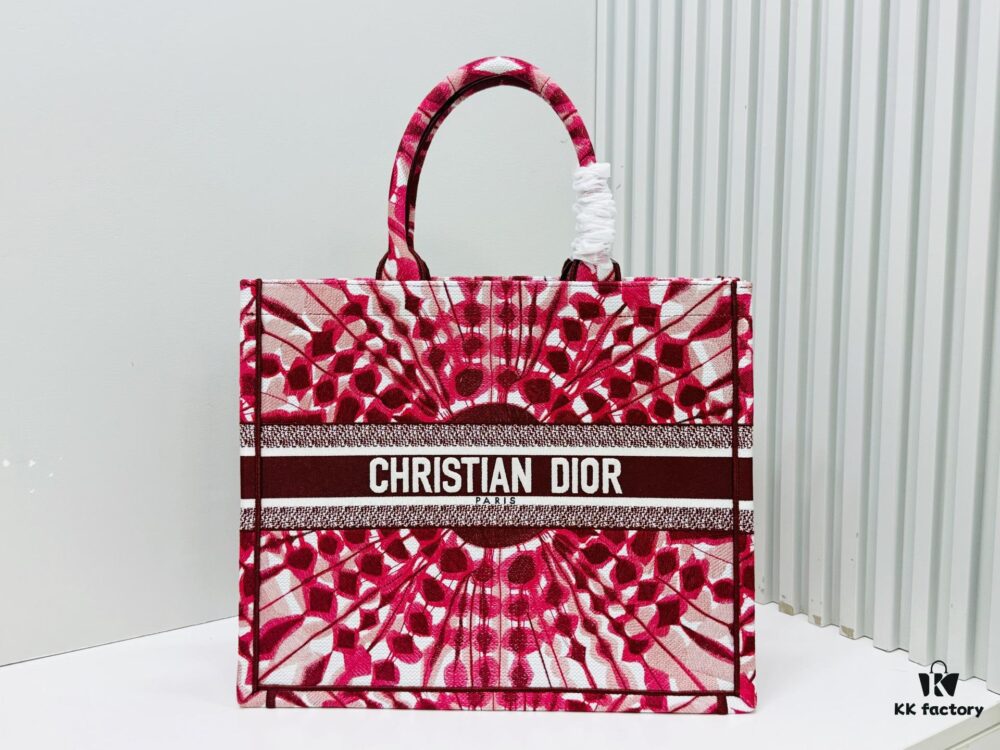 69309f6b6e68136f4d9ab53f Dior Book Tote Large Size, Original Order, Thick Yarn Fabric