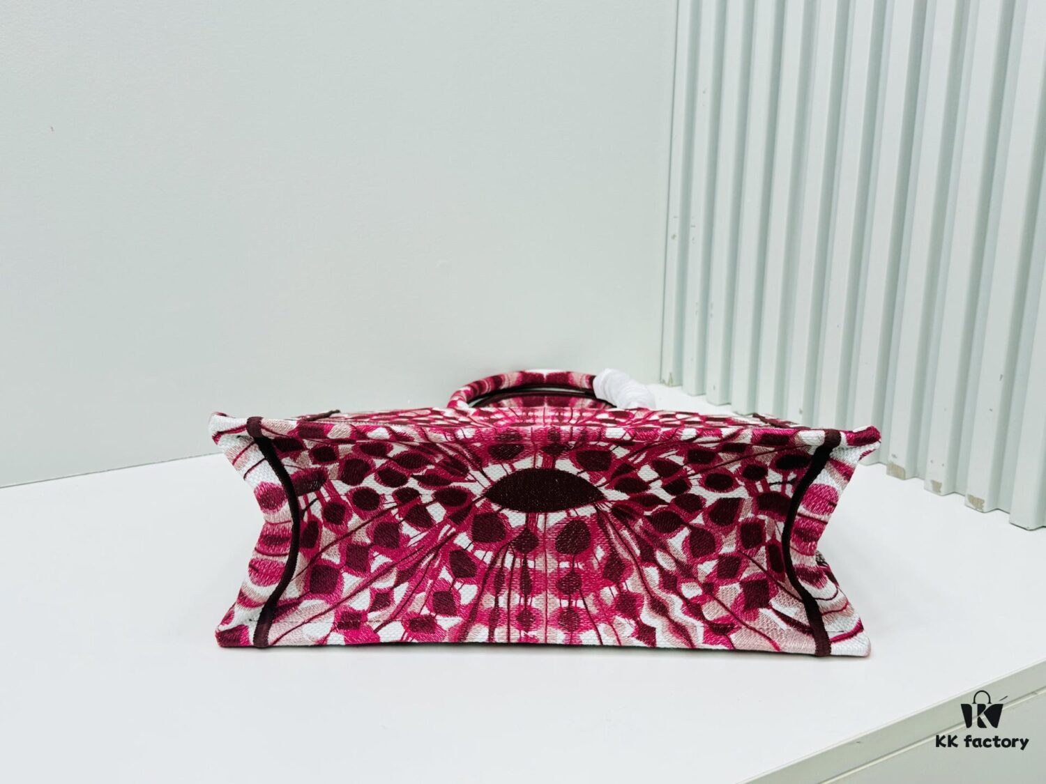 Original Surplus Stock of Thick Yarn Fabric Medium Size [Di0r Book Tote]