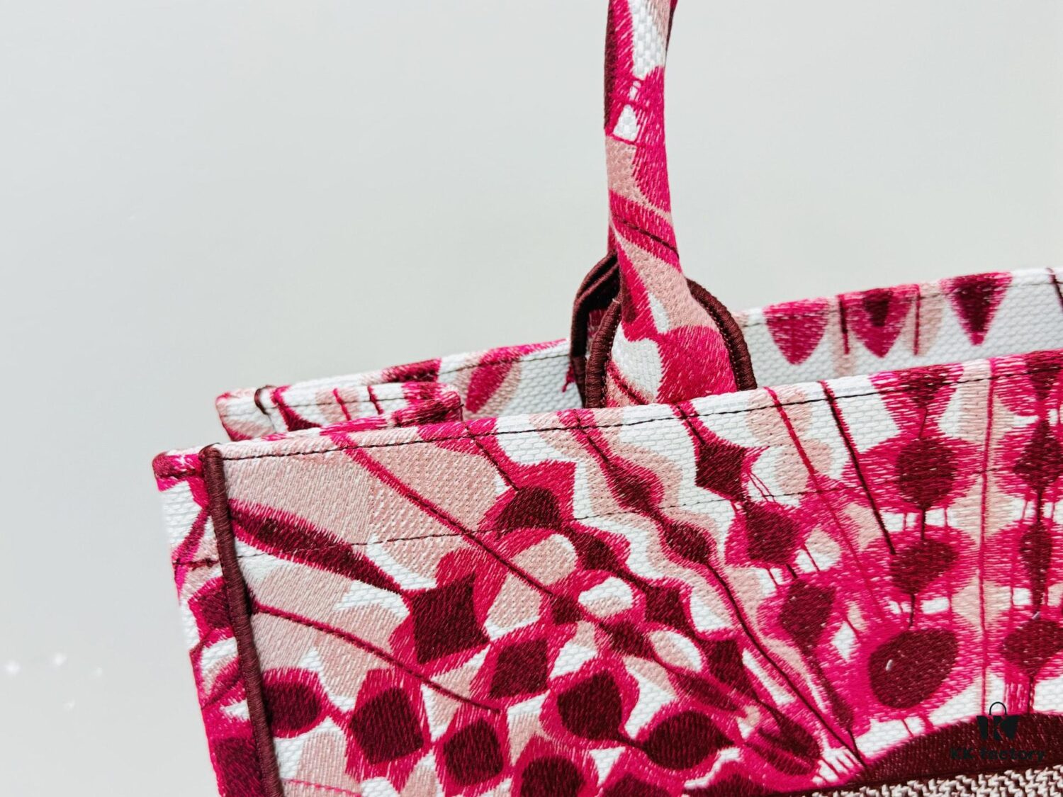 69309f6d6e68136f4d9ab545 Dior Book Tote Large Size, Original Order, Thick Yarn Fabric