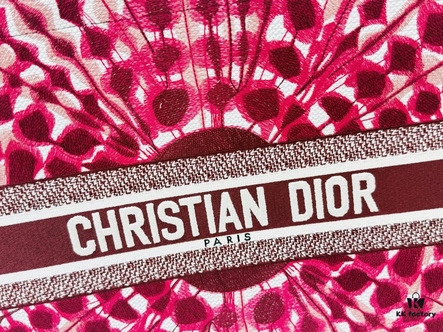 69309f6f6e68136f4d9ab547 Dior Book Tote Large Size, Original Order, Thick Yarn Fabric