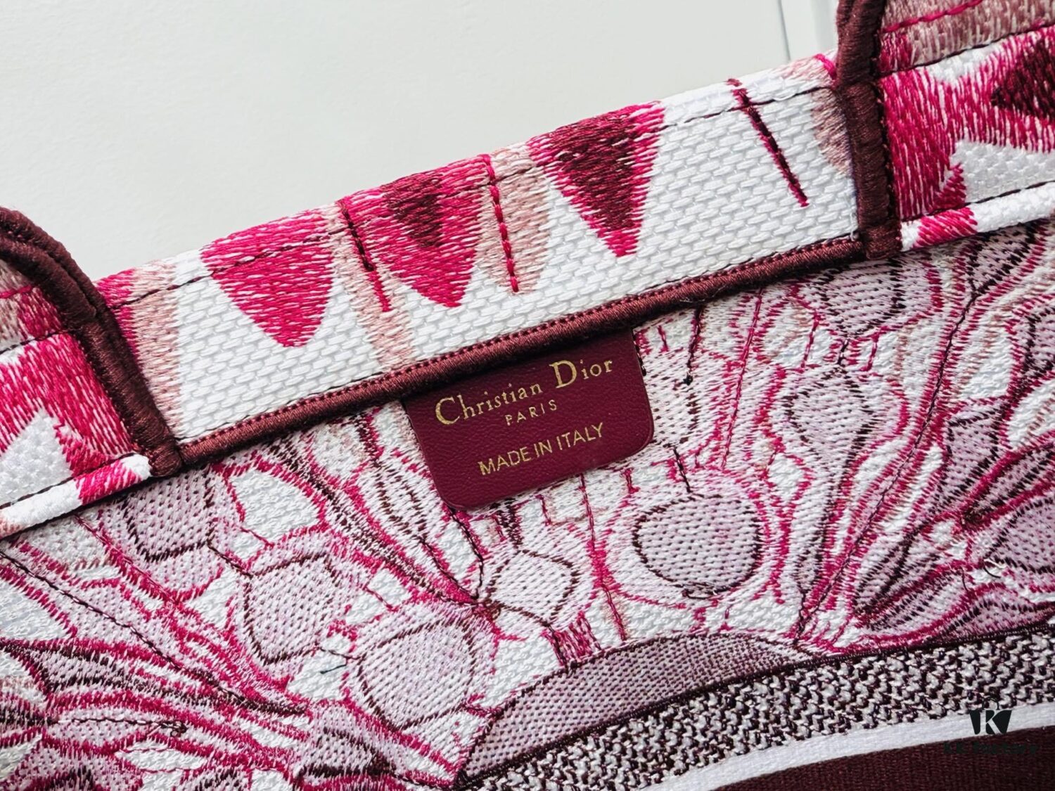 69309f716e68136f4d9ab548 Dior Book Tote Large Size, Original Order, Thick Yarn Fabric