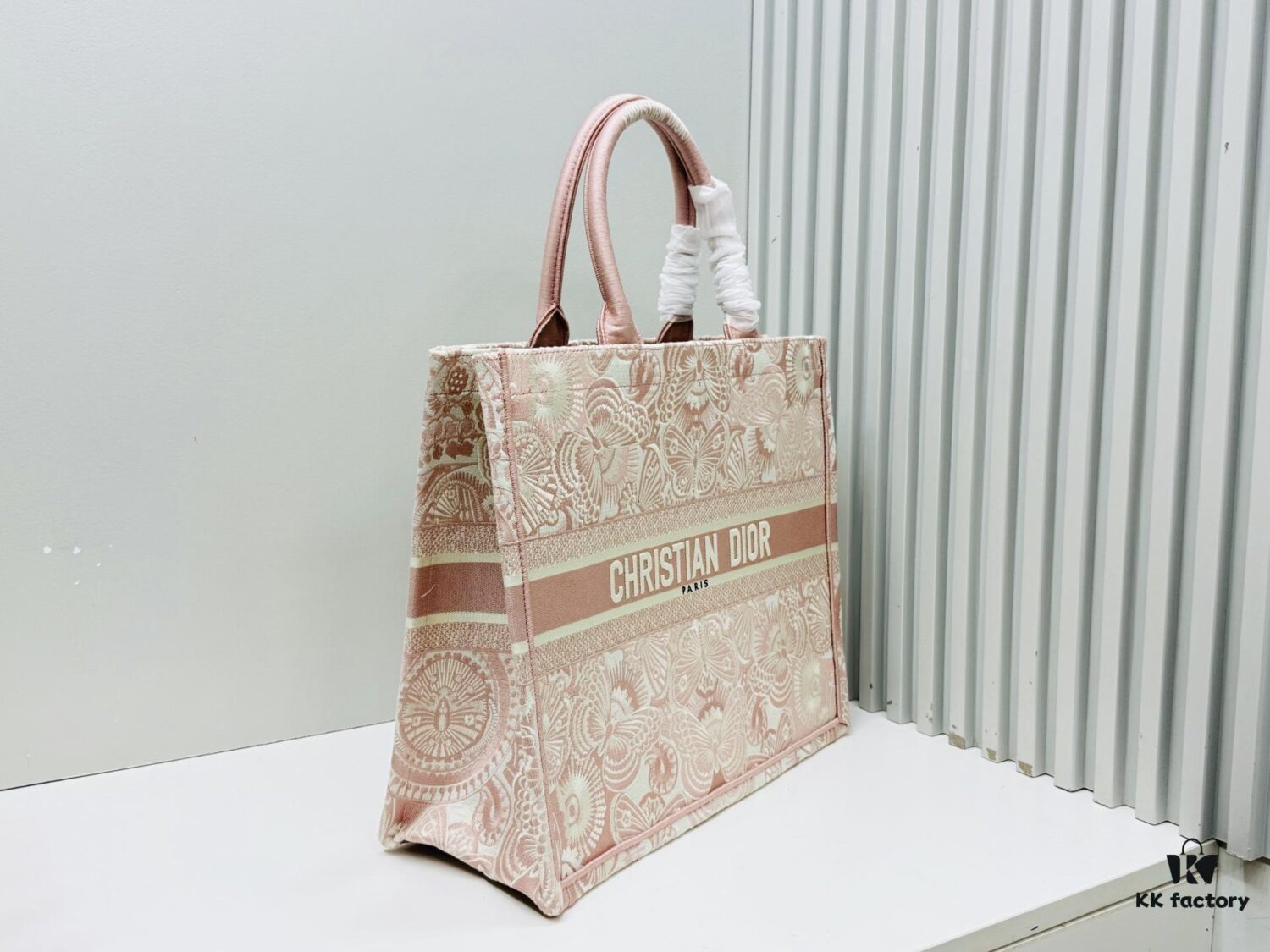 69309f7a6e68136f4d9ab558 Oversized Original Order Thick Yarn Fabric Dior Book Tote