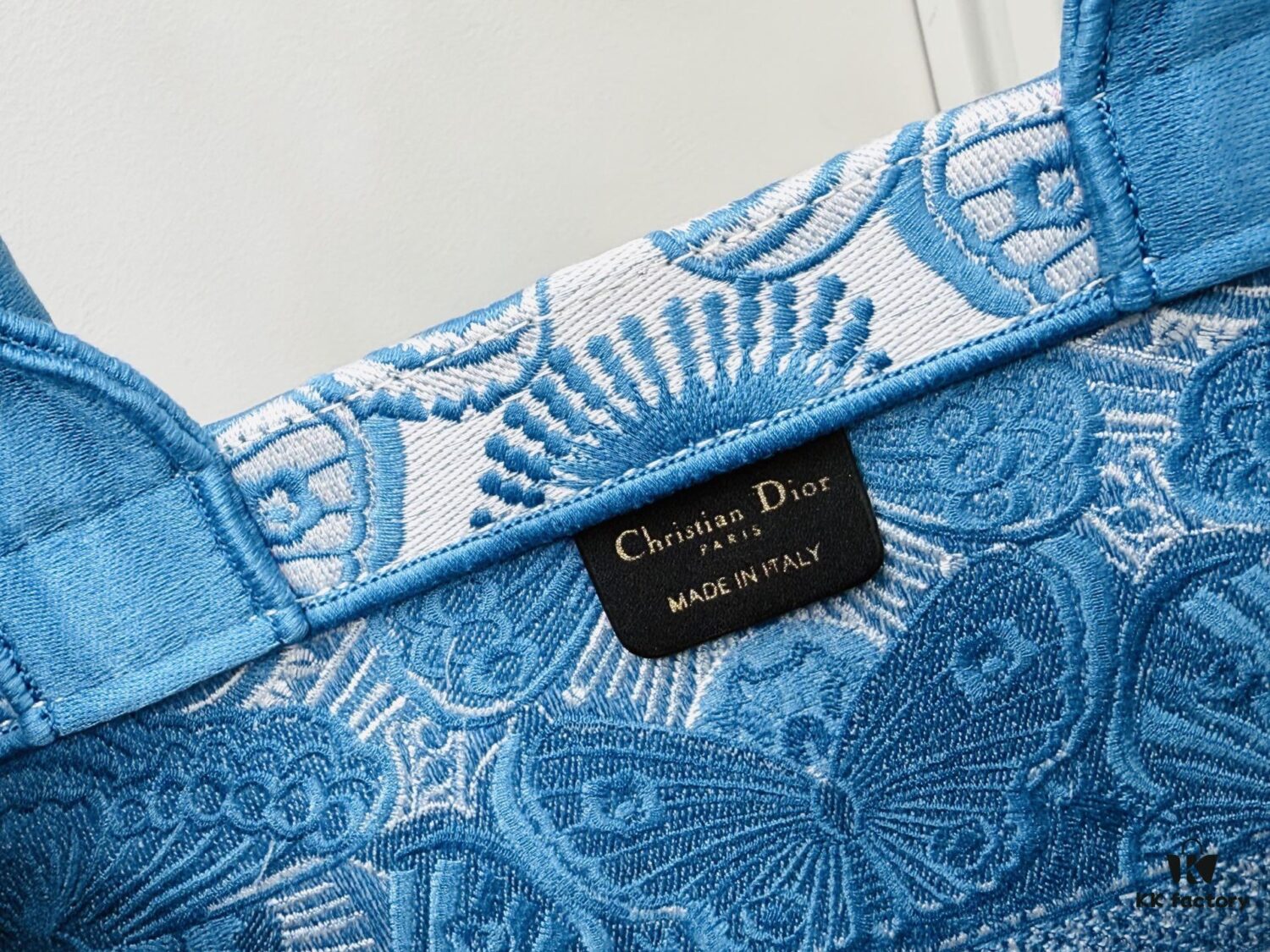 69309f8c6e68136f4d9ab570 Oversized Original Order Thick Yarn Fabric Dior Book Tote