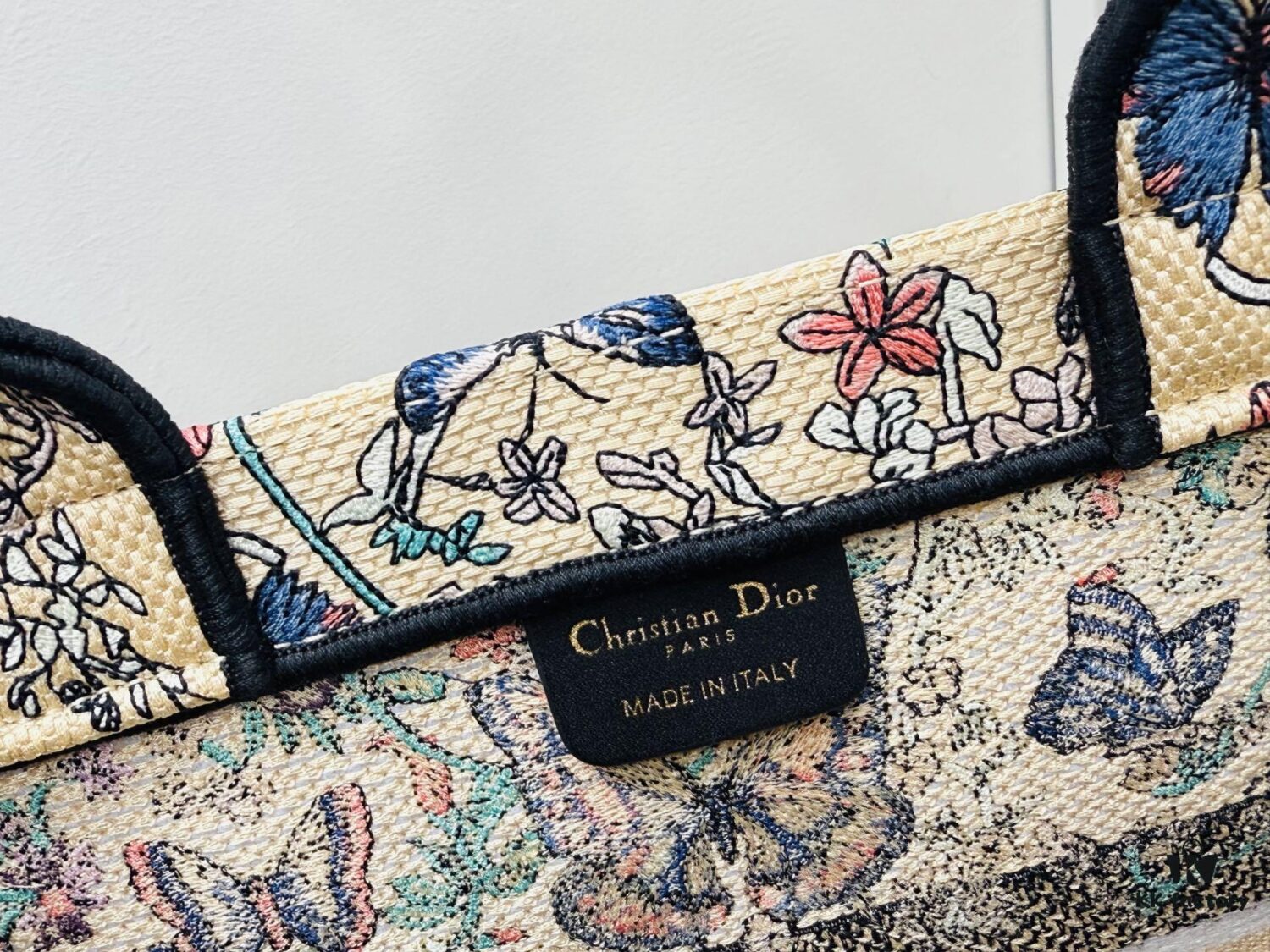 ️ Thick Yarn Heavy Fabric Original Order Medium [Dior Book Tote]