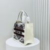 69309fa76e68136f4d9ab59d Dior Book Tote 24 Early Spring New Arrival Small Size with Leather Trim
