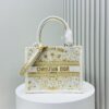 69309fb96e68136f4d9ab5b8 Dior Book Tote24 Early Spring New Arrival Small Size with Leather Trim