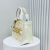 69309fb96e68136f4d9ab5ba Dior Book Tote24 Early Spring New Arrival Small Size with Leather Trim