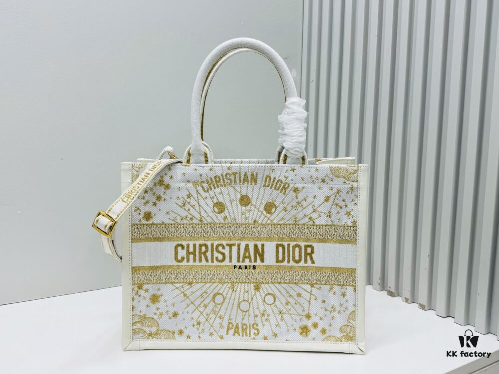 69309fbf6e68136f4d9ab5c0 Dior Book Tote24 Early Spring New Arrival Medium Size with Leather Trim