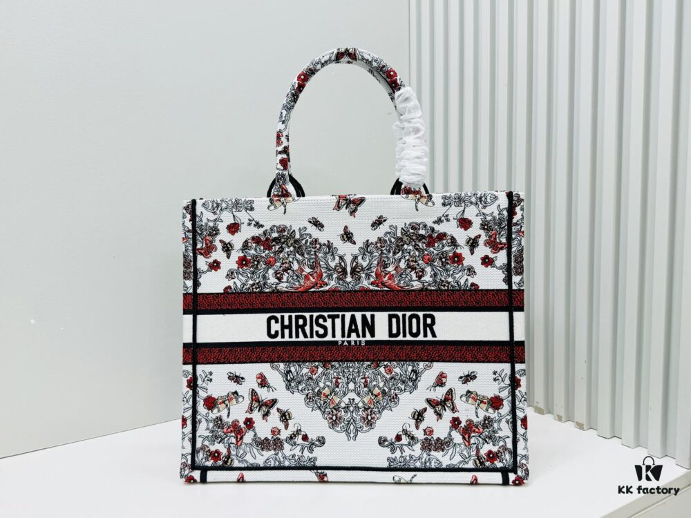 69309fd36e68136f4d9ab5df Thick Yarn Heavy Fabric Original Order Oversized Di0r Book Tote