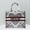 69309fd36e68136f4d9ab5df Oversized Original Order Thick Yarn Fabric Dior Book Tote