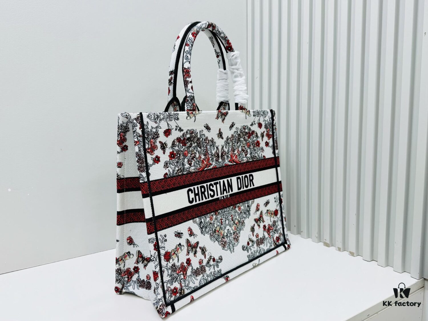 69309fd56e68136f4d9ab5e1 Oversized Original Order Thick Yarn Fabric Dior Book Tote