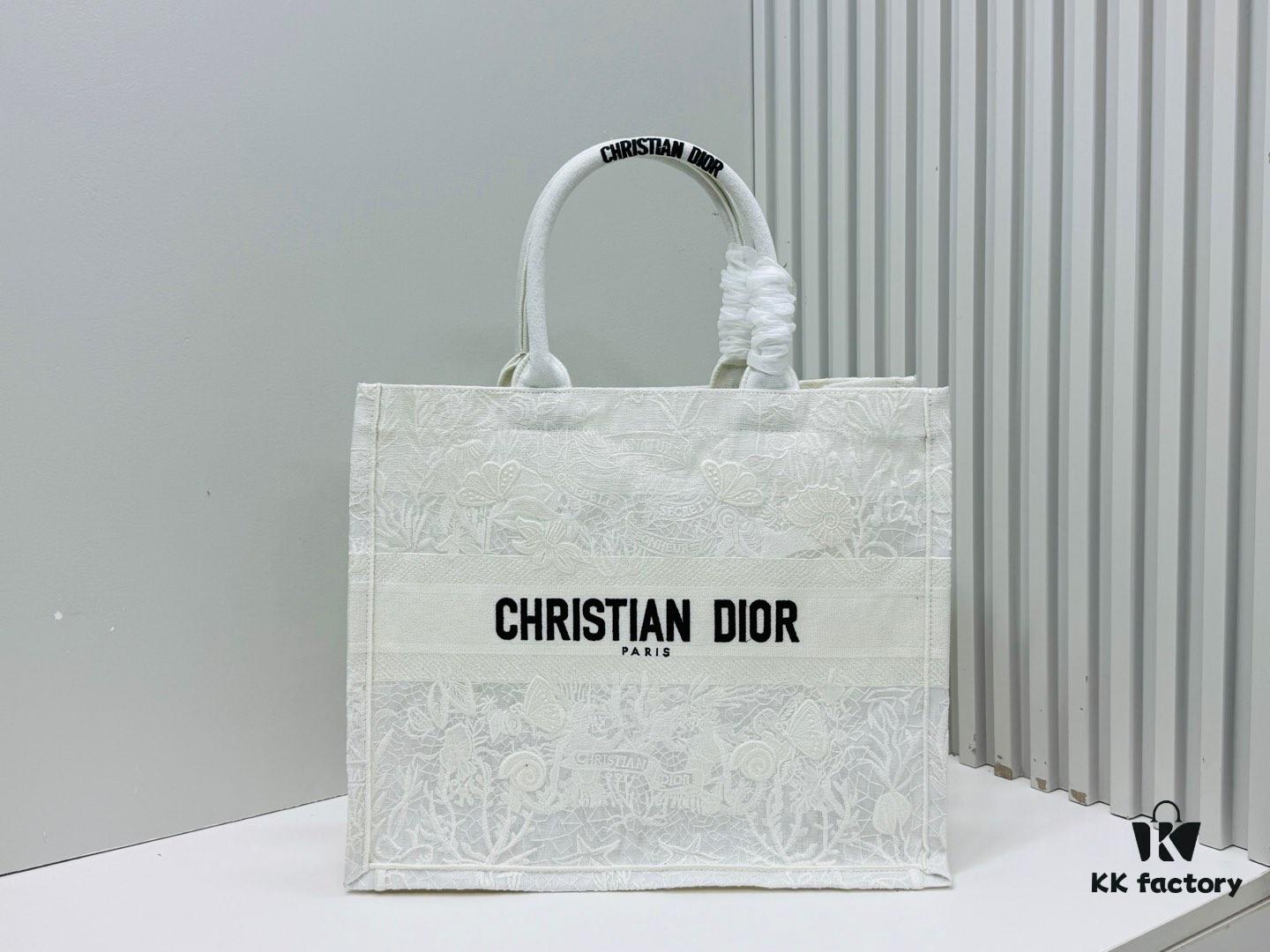 69309fdf6e68136f4d9ab5f3 Oversized Original Order Thick Yarn Fabric Dior Book Tote