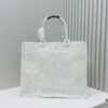 69309fe26e68136f4d9ab5f8 Oversized Original Order Thick Yarn Fabric Dior Book Tote