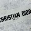 69309fe26e68136f4d9ab5fb Oversized Original Order Thick Yarn Fabric Dior Book Tote