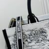 69309ff06e68136f4d9ab617 Dior Book Tote24 Early Spring New Arrival Large Size with Leather Trim