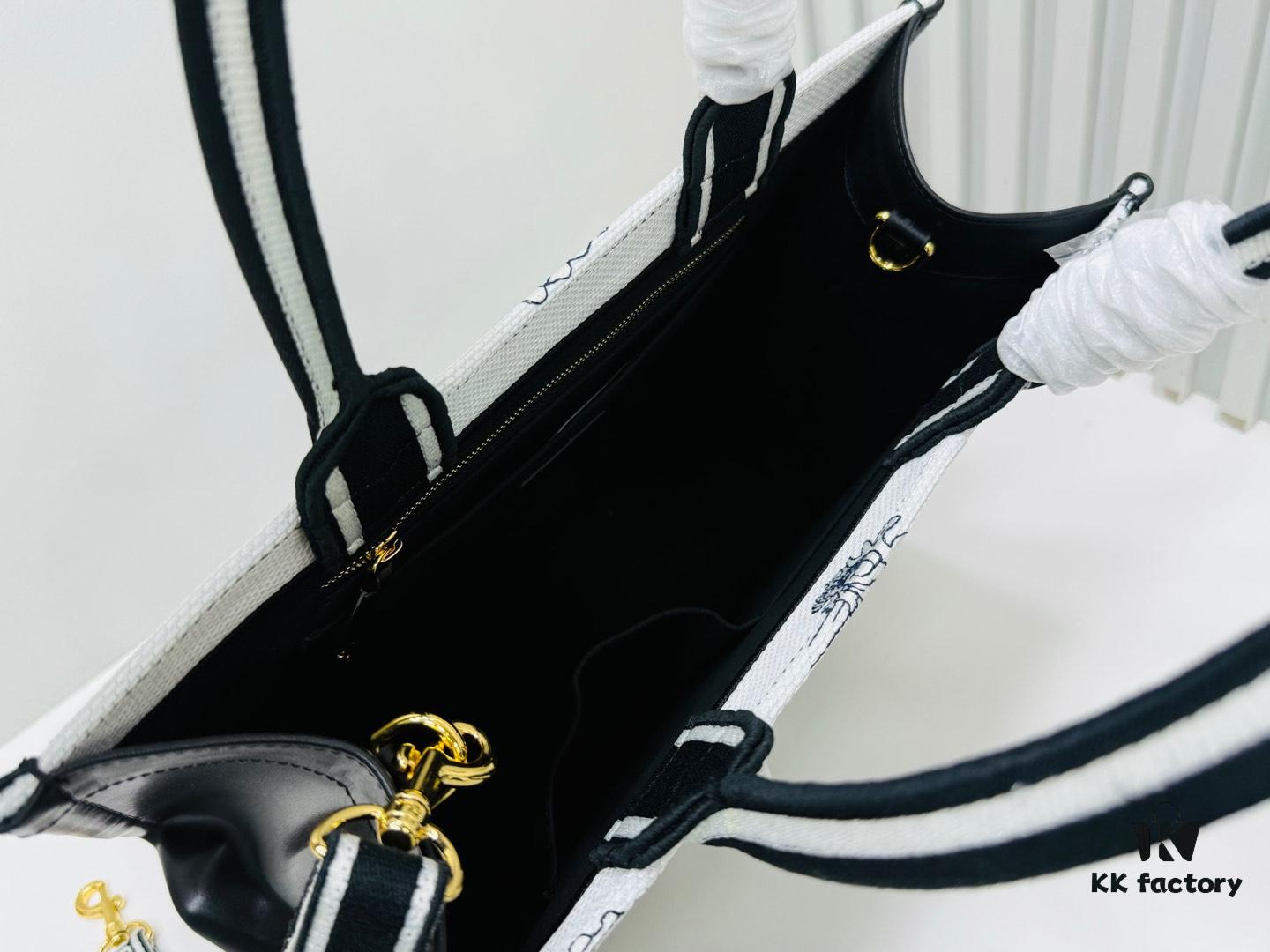 69309ff66e68136f4d9ab625 Dior Book Tote24 Early Spring New Arrival Medium Size with Leather Trim