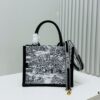69309ff96e68136f4d9ab629 Dior Book Tote 24 Early Spring New Arrival Small Size with Leather Trim