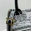 69309ff96e68136f4d9ab62b Dior Book Tote 24 Early Spring New Arrival Small Size with Leather Trim