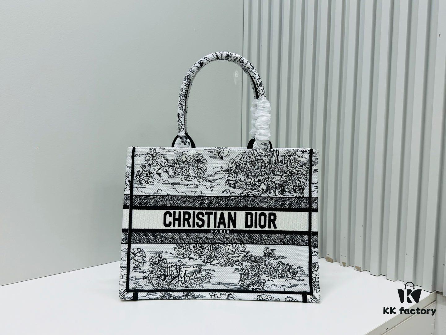 Thick Thread, Heavy Fabric Original Order Medium Size [Dior Book Tote]
