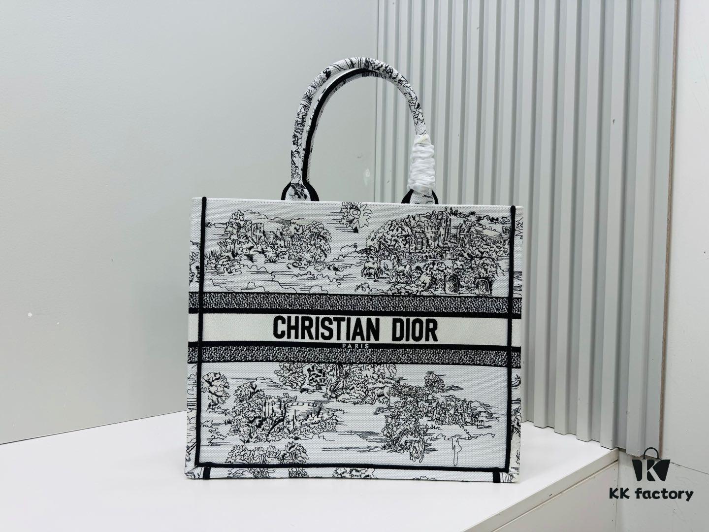 69309fff6e68136f4d9ab639 Thick Thread, Heavy Fabric Original Order Large Size Di0r Book Tote