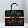 Oversized Original Order Thick Yarn Fabric Dior Book Tote