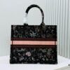 Oversized Original Order Thick Yarn Fabric Dior Book Tote