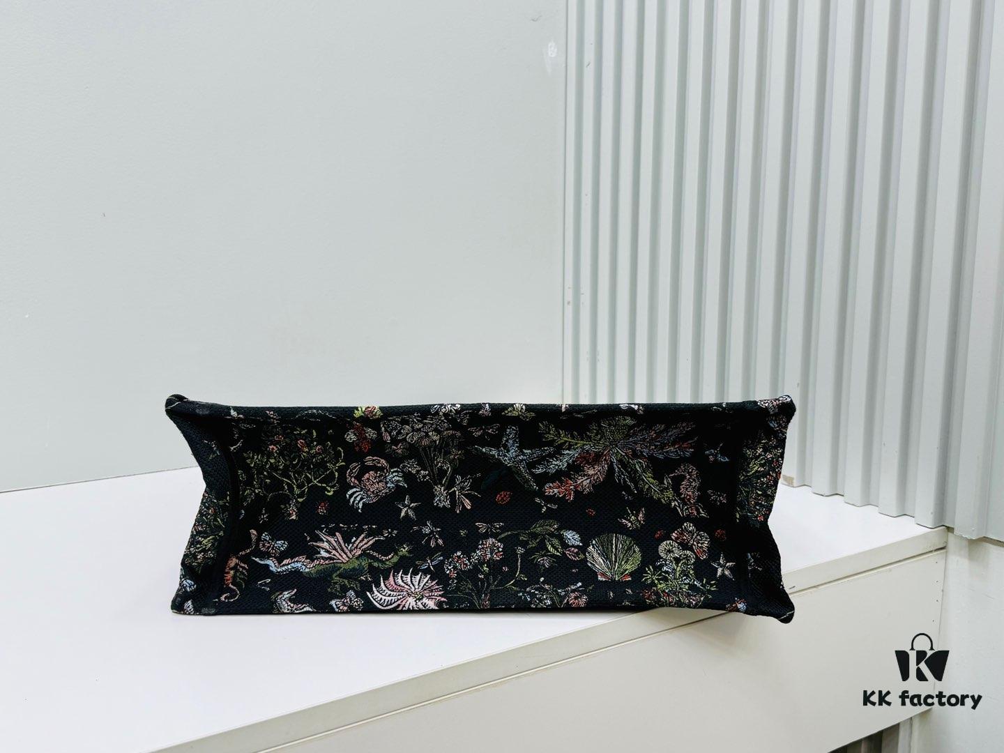 Oversized Original Order Thick Yarn Fabric Dior Book Tote