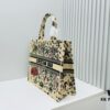 6930a01d6e68136f4d9ab67f Oversized Original Order Di0r Book Tote - Thick Yarn Fabric